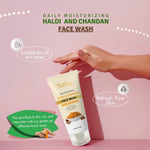 Saba Soap-Free Facewash with Natural Turmeric and Sandalwood